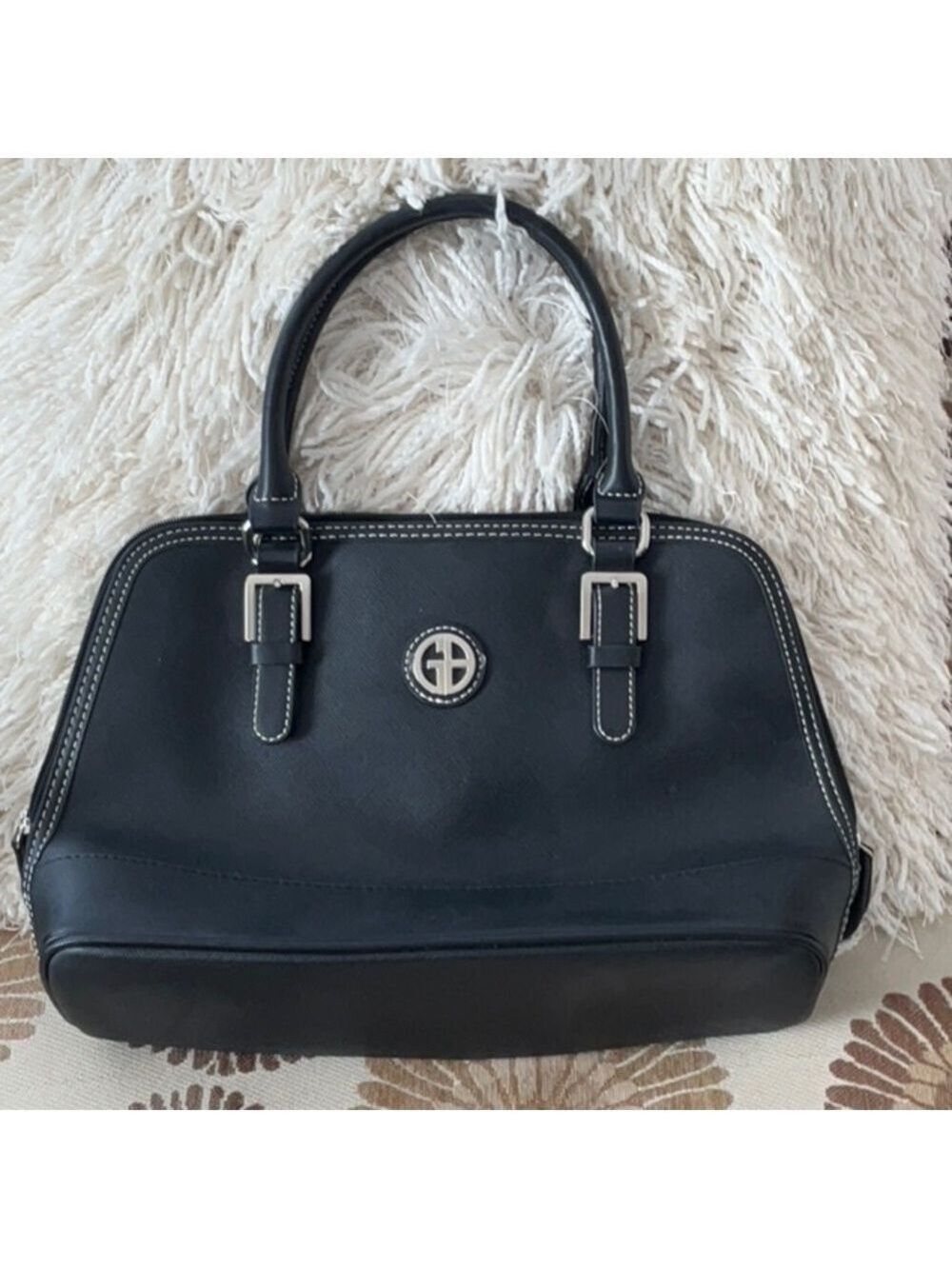Giana Bernini Black Leather Purse